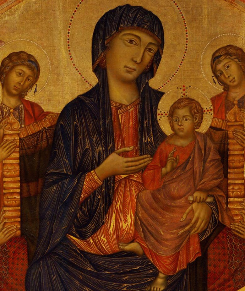 Between Human and Divine: Cimabue and the Santa Trinita Maestà