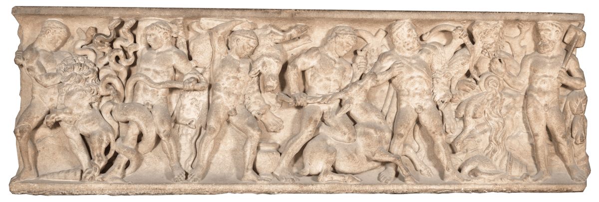 Sarcofago con Fatiche di Ercole | Opere | Le Gallerie degli Uffizi