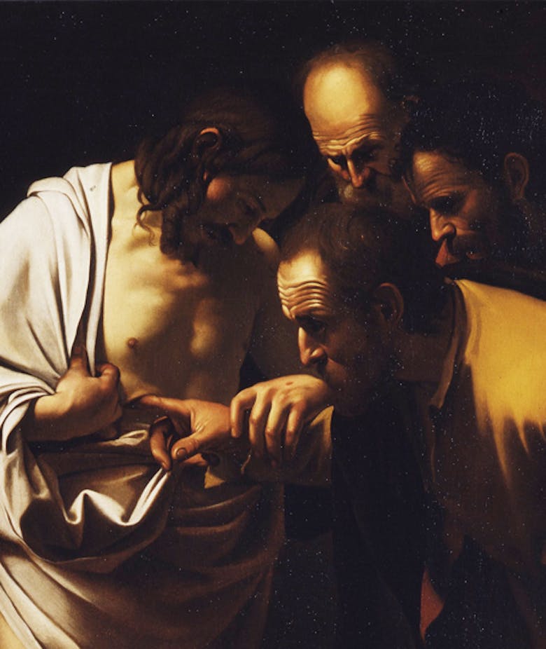 Incredulità di San Tommaso (Copia da Caravaggio)