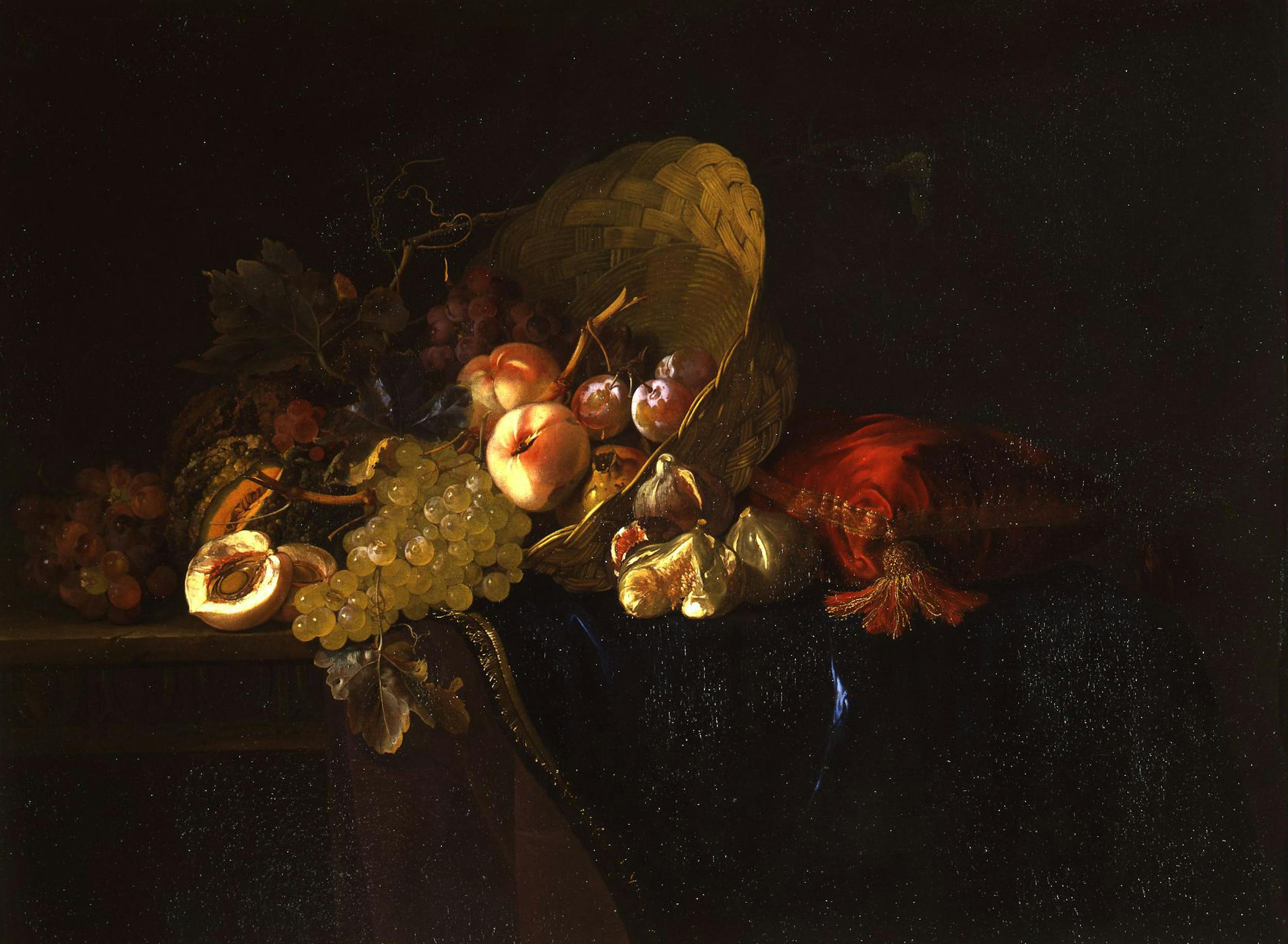 Willem Van Aelst, Natura morta con frutta, Galleria Palatina