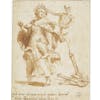 Elisabetta Sirani (Bologna, 1638-1665), attribuito La Morte strappa la corona e il manto alla Poesia