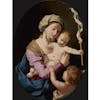 Elisabetta Sirani (Bologna, 1638-1665) or Giovanni Andrea Sirani (Bologna, 1610-1670) Virgin and Child with the Young St John the Baptist