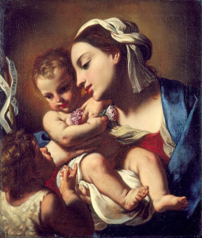 Elisabetta Sirani, Madonna col Bambino e San Giovannino, Pesaro,Musei Civici-palazzo Mosca