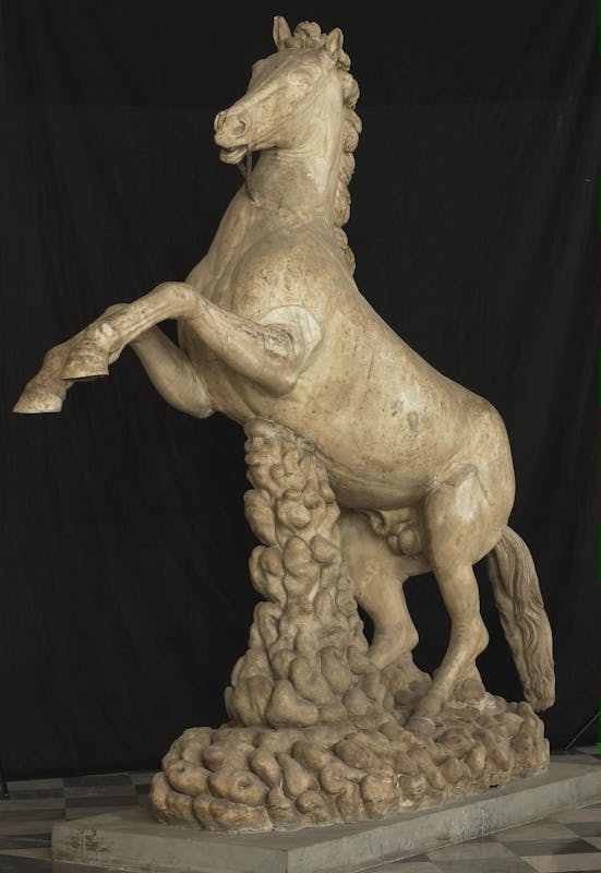 Cavallo Marmo Firenze, Gallerie degli Uffizi