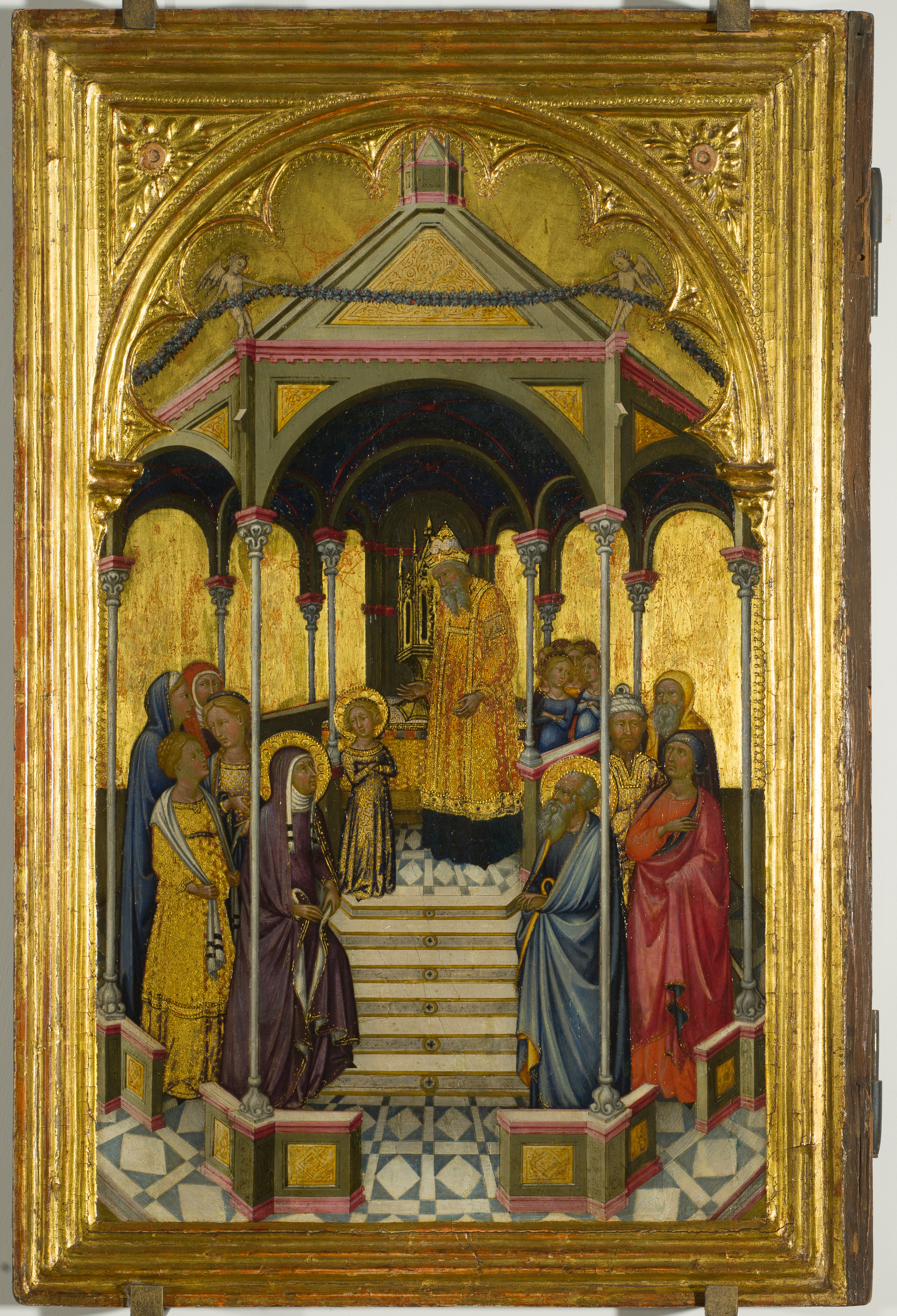 incoronazione della vergine angelico uffizi
