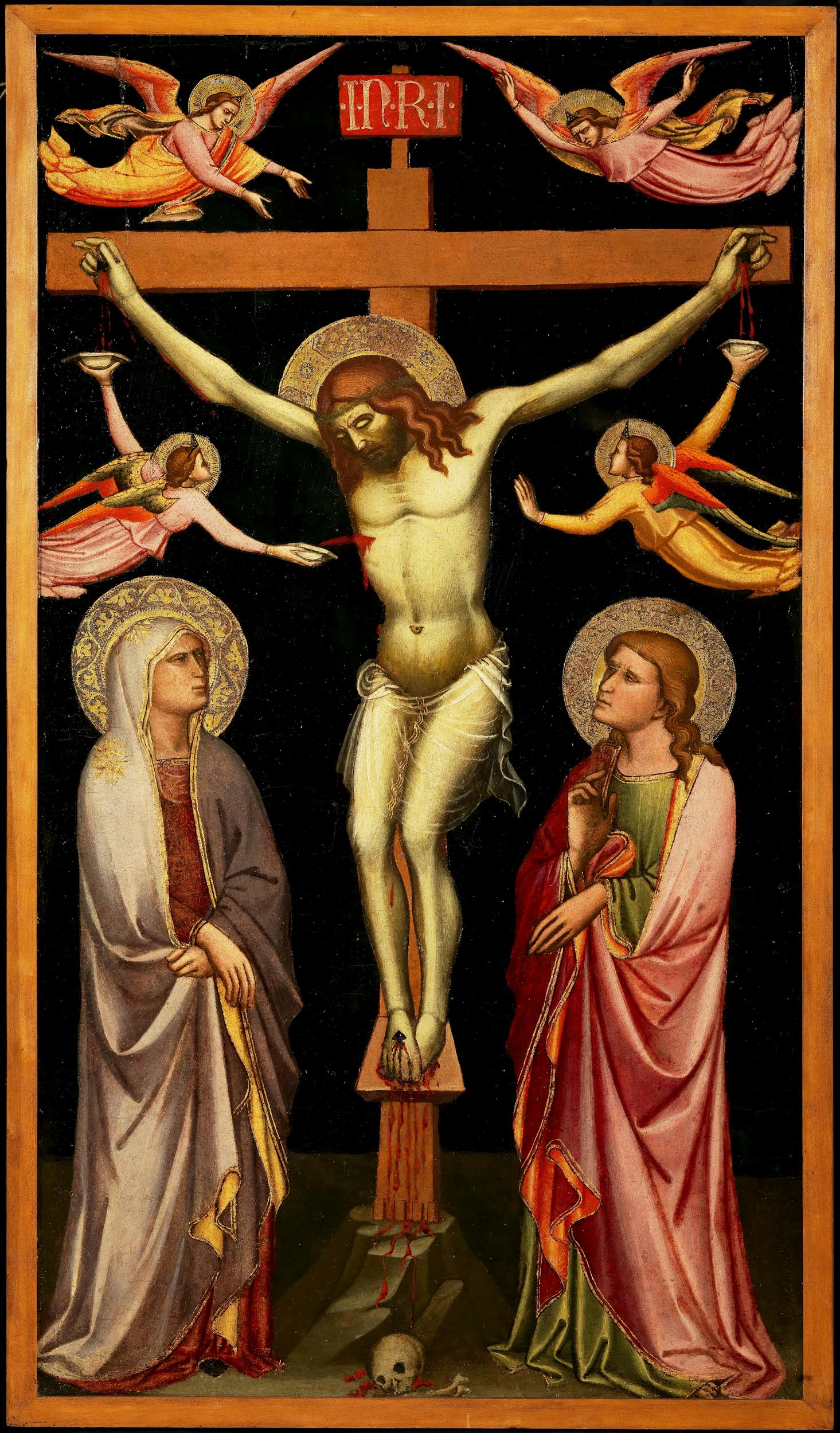 Niccolò Gerini, Crocifissione, 1390-1395 circa, Uffizi | Niccolò Gerini, Crucifixion, 1390-1395c., Uffizi 