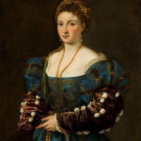 Portrait Of A Lady La Bella Artworks Uffizi Galleries