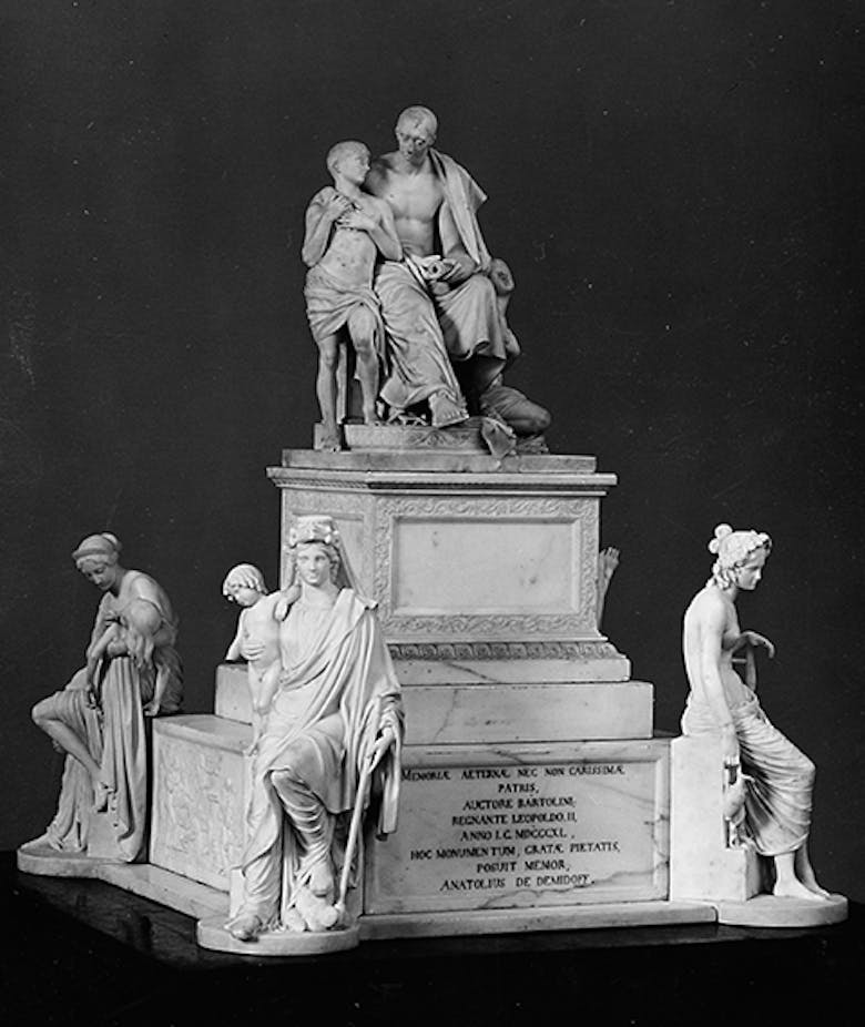 Model of the Monument to Nicola Demidoff