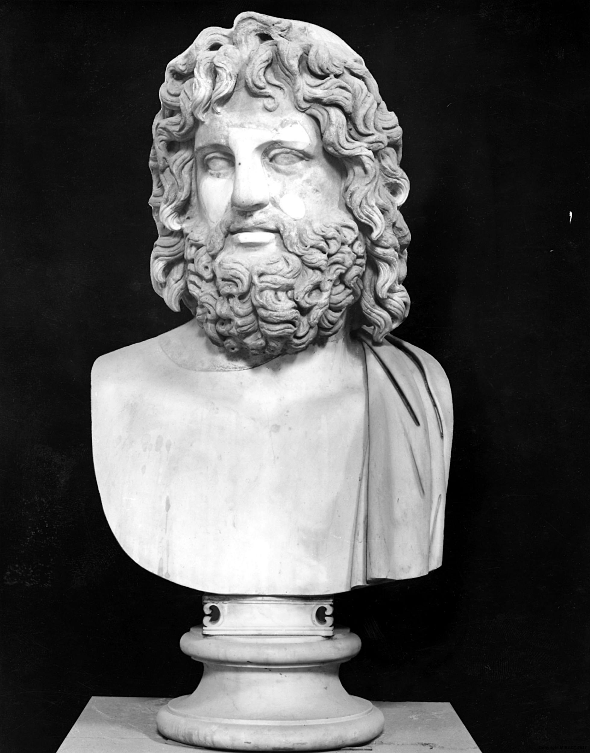 Head Of Zeus Artworks Uffizi Galleries Head Of Zeus Artworks Uffizi Galleries
