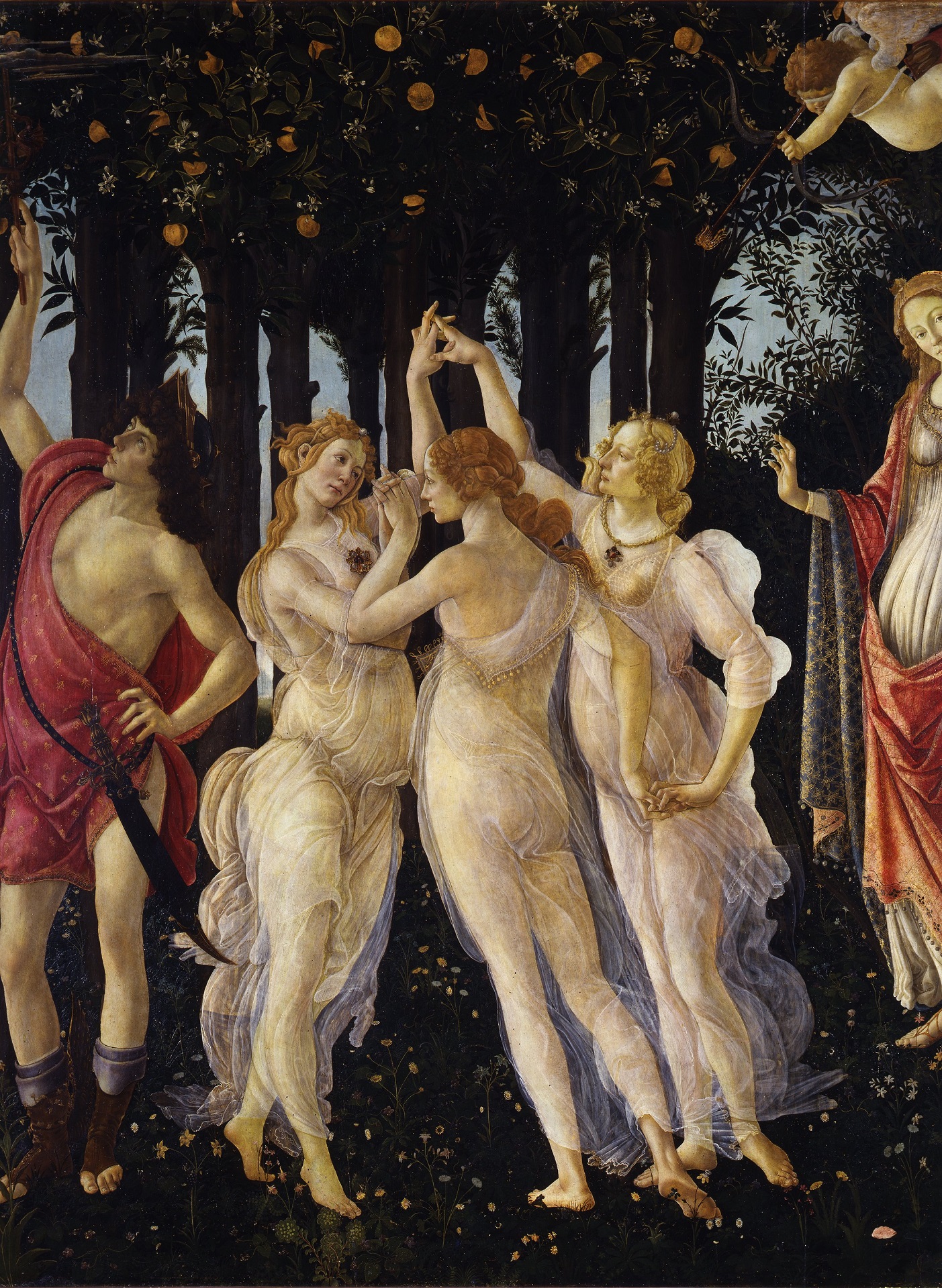 Spring by Botticelli | Artworks | Uffizi Galleries