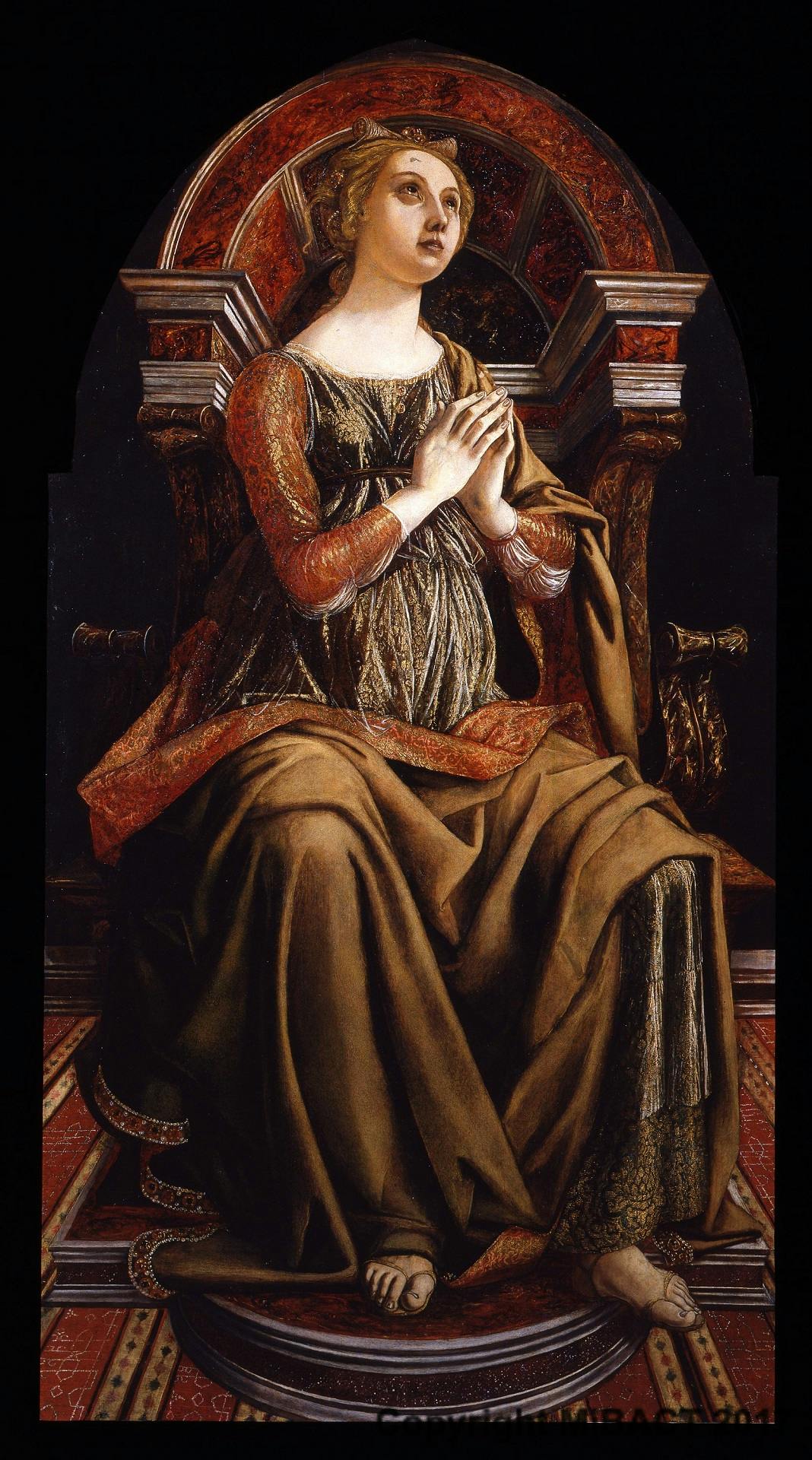 La Speranza di Piero del Pollaiolo | Opere | Le Gallerie degli Uffizi