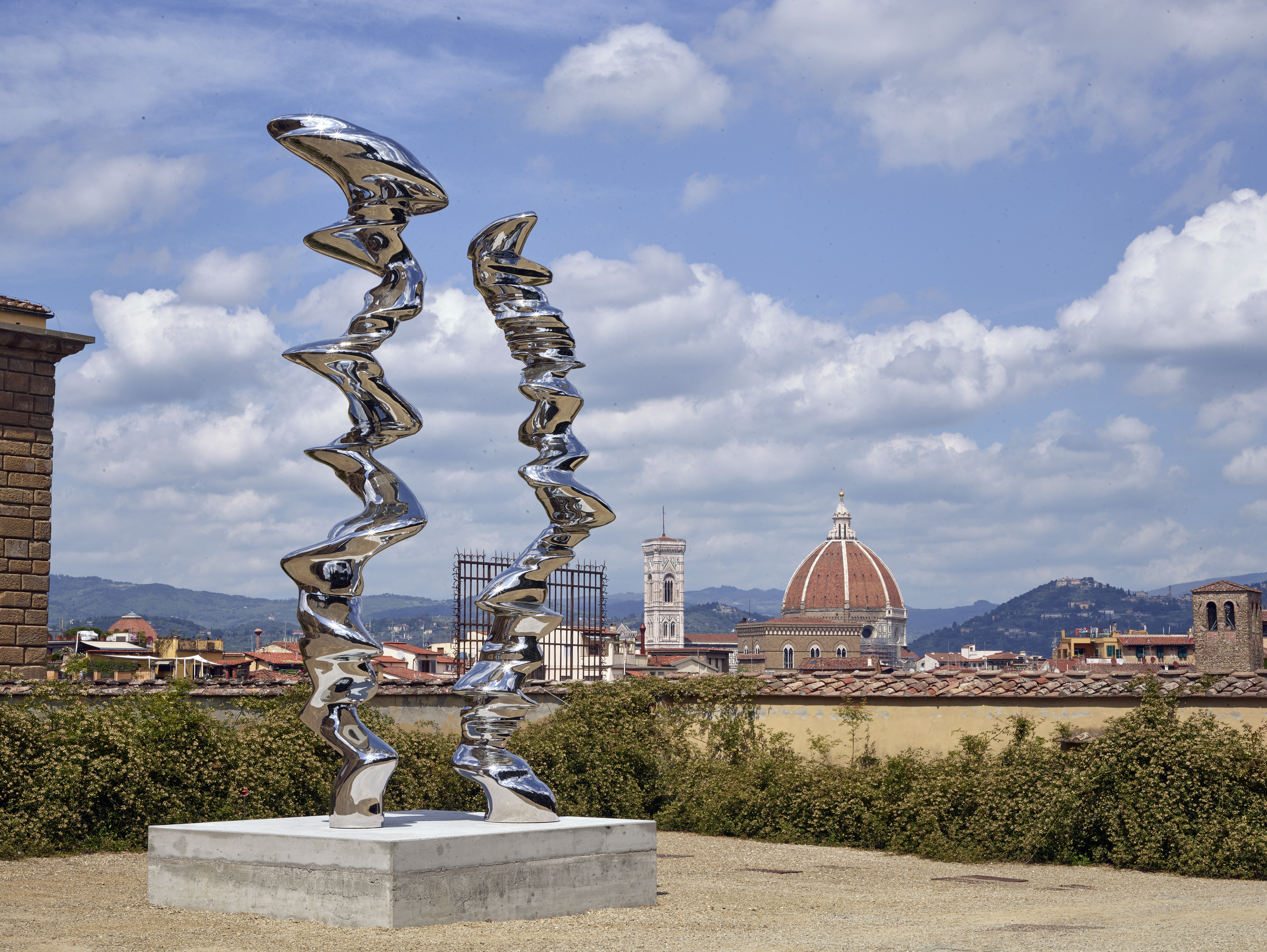 Tony Cragg At Boboli Gardens Uffizi Galleries