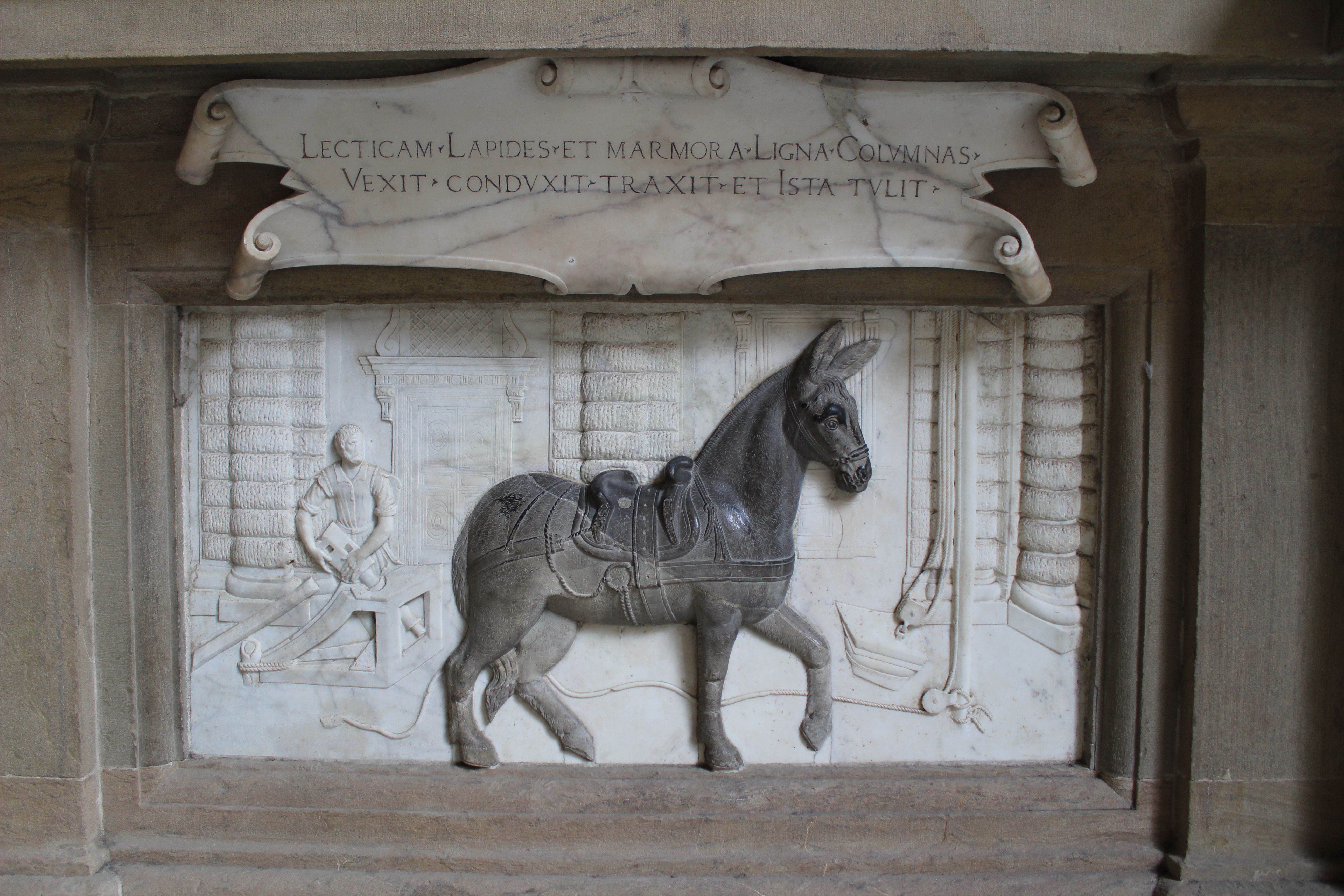 The female mule of Pitti Palace Artworks Uffizi Galleries