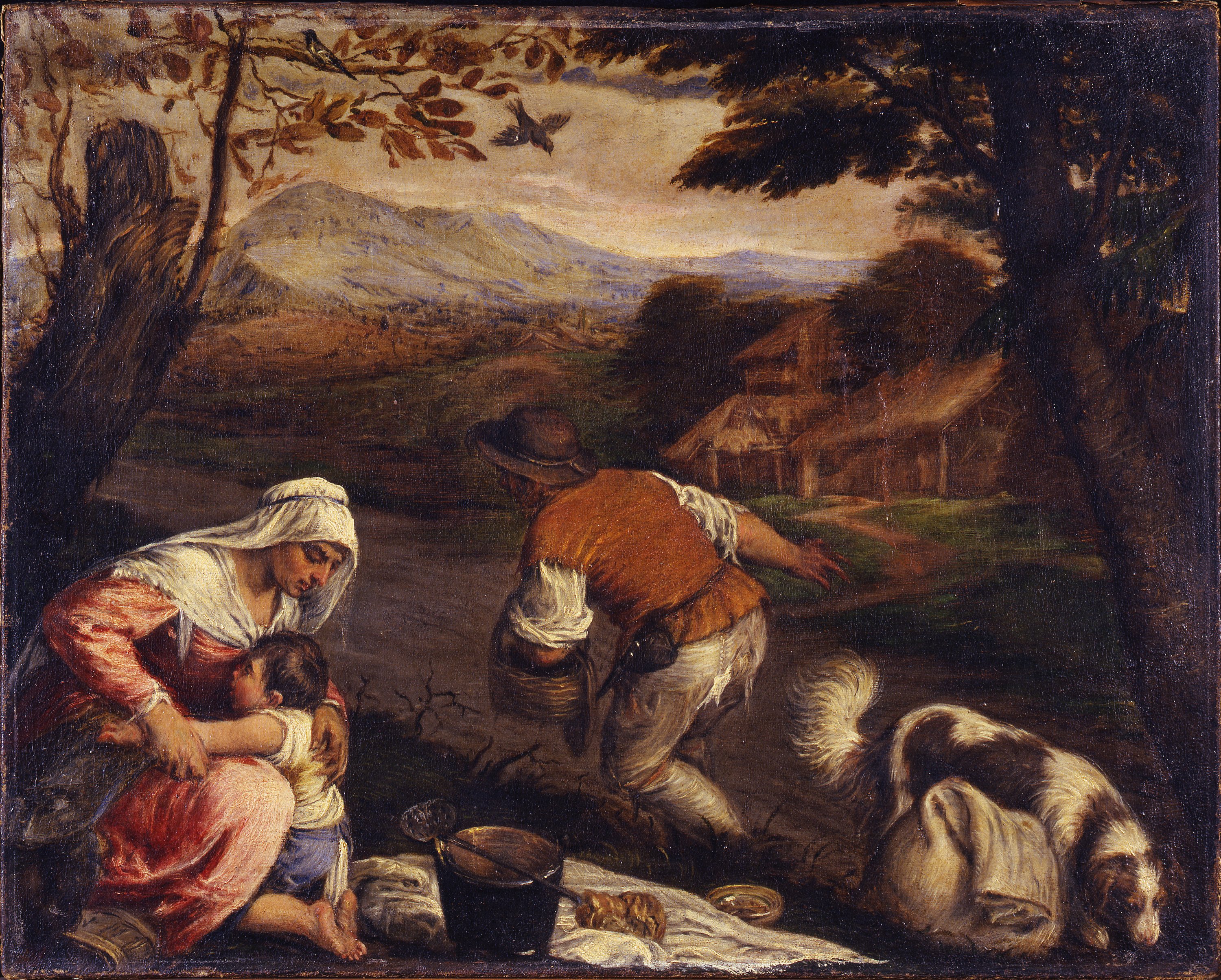 Parable of the Sower by Jacopo Bassano Artworks Uffizi Galleries