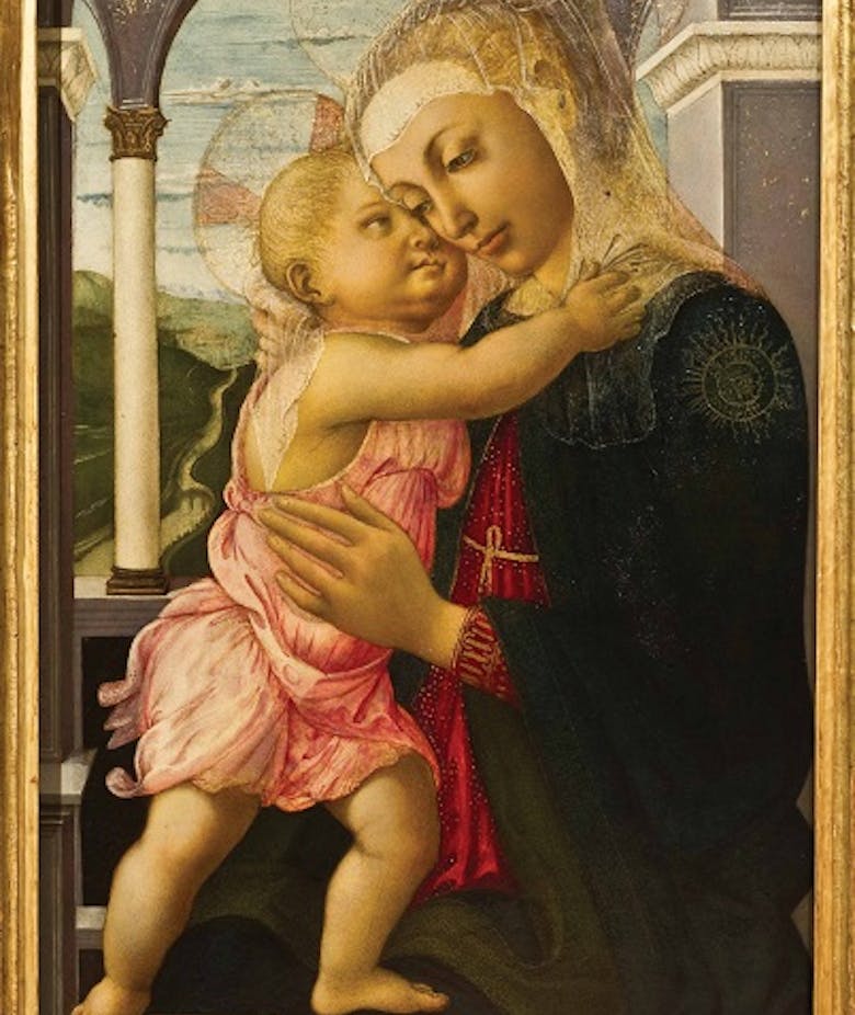 Madonna with Child also called Madonna della loggia