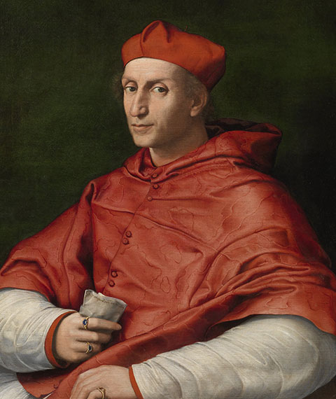 Ritratto del Cardinal Bibbiena di Raffaello Opere Le Gallerie degli