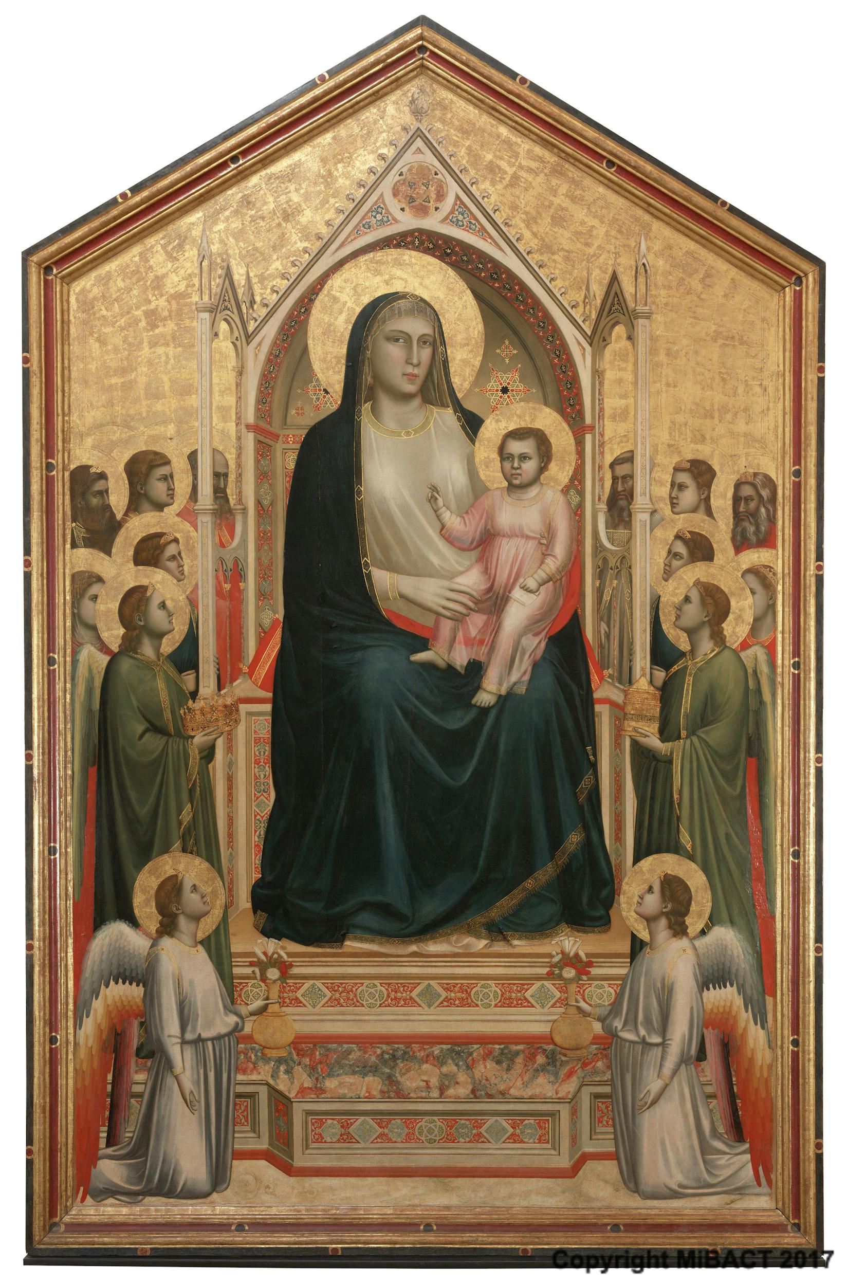 Madonna col Bambino in trono, angeli e santi (Maestà di Ognissanti