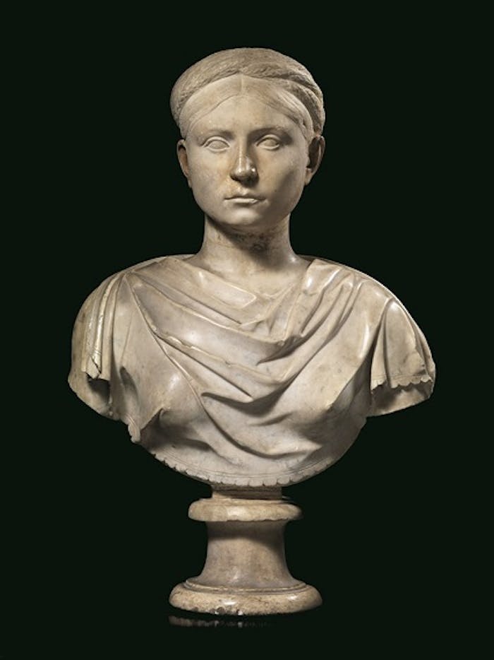 Due sculture femminili e due epigrafi di età romana acquistate dagli Uffizi