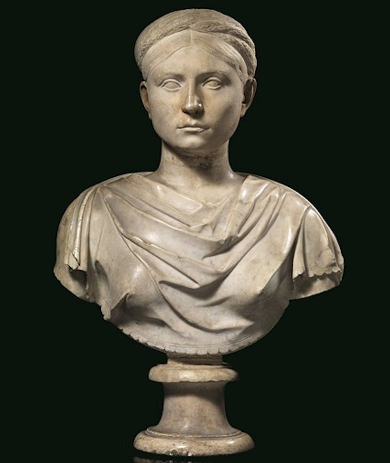 Due sculture femminili e due epigrafi di età romana acquistate dagli Uffizi