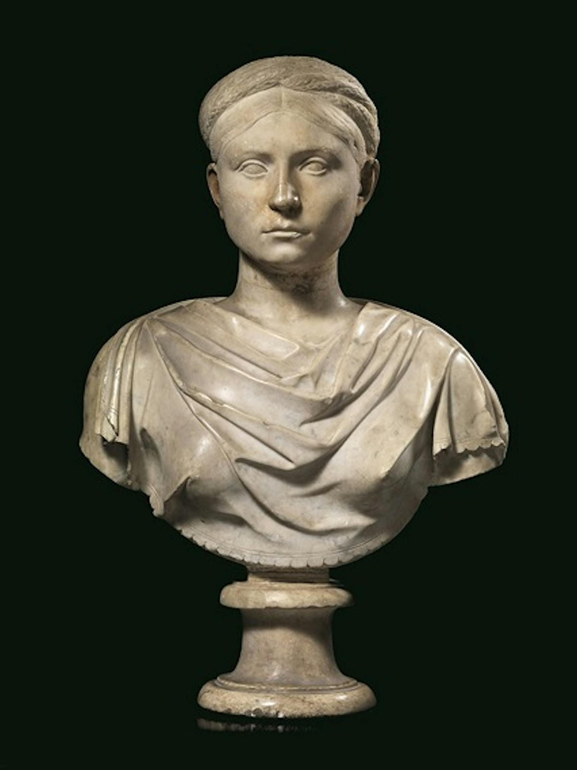 TESTA RITRATTO ROMA, ETÀ ADRIANEA (ANTE 130 d.C.) 45 × 69 cm