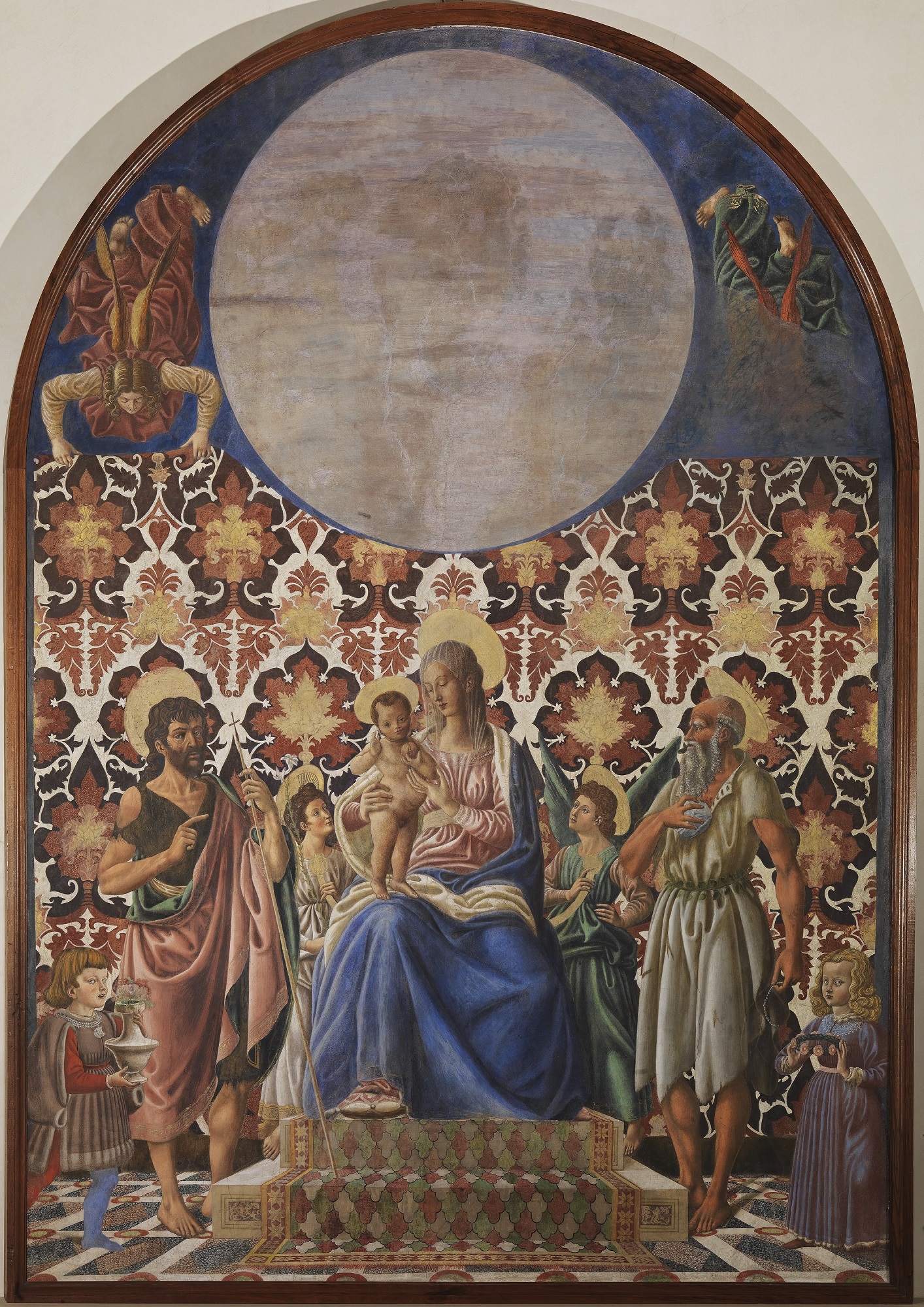 Madonna In Trono Col Bambino Di Andrea Del Castagno | Opere | Le ...