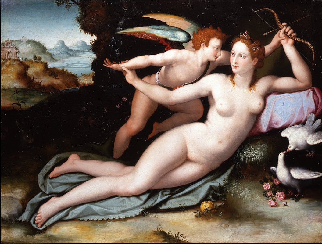 Venere e Cupido, Alessandro Allori
