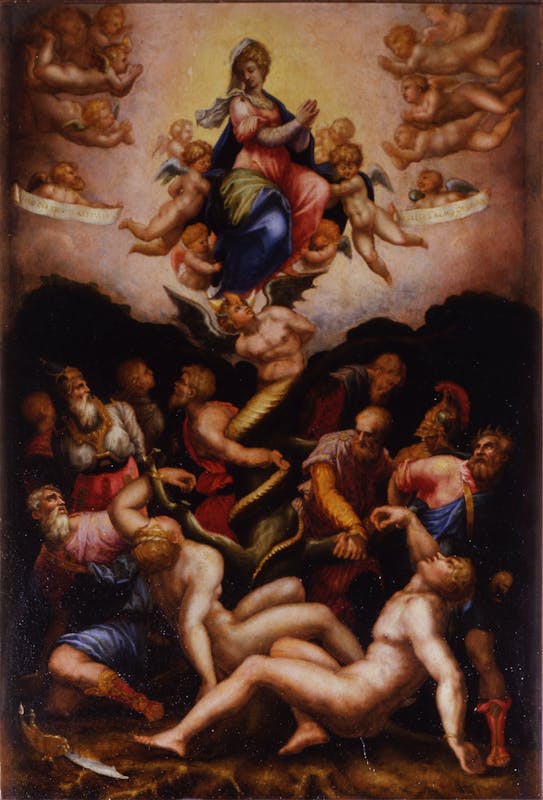 Giorgio Vasari Immaculate Conception Artworks Uffizi Galleries