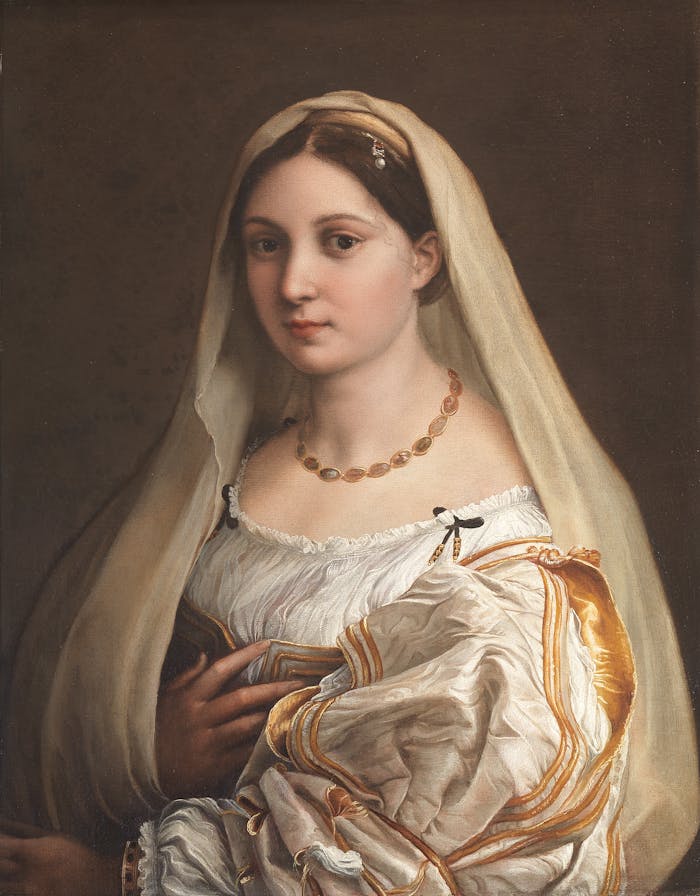 Raffaello e i gioielli alle Gallerie degli Uffizi: Elisabetta Gonzaga, Maddalena Doni e la Velata