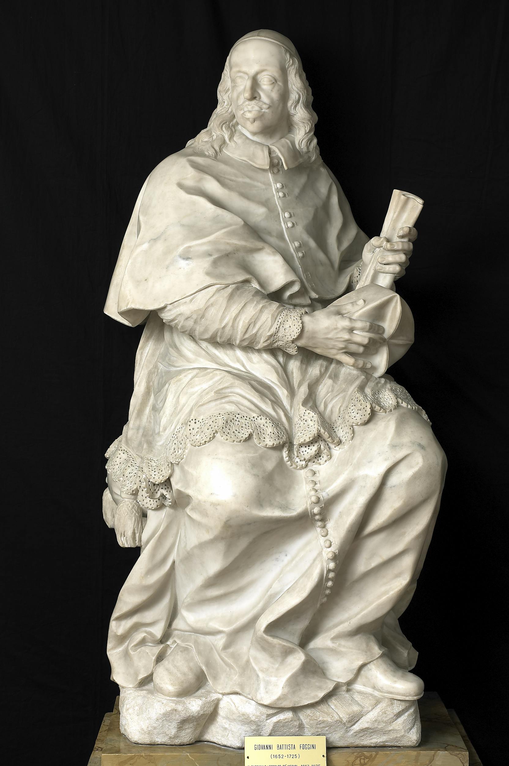 Giovan Battista Foggini, Ritratto del cardinale Leopoldo de’ Medici, Gallerie degli Uffizi.