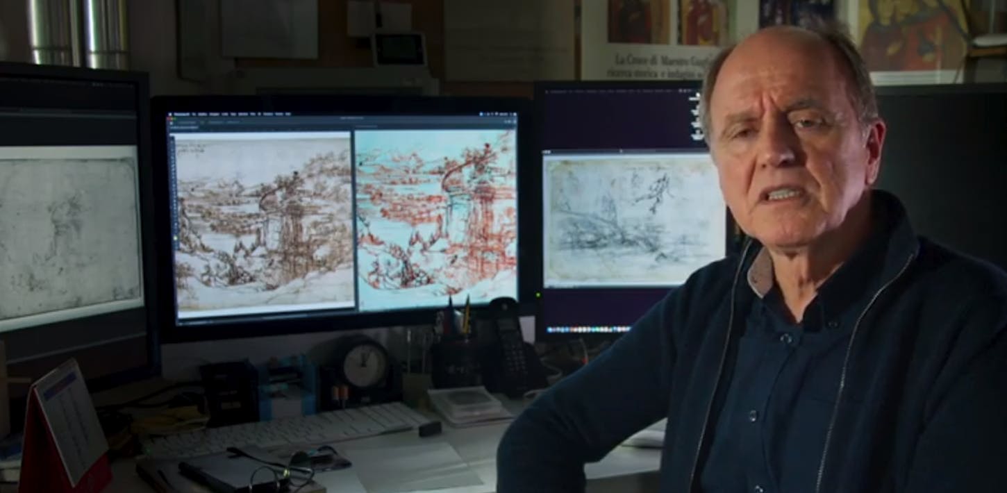 Roberto Bellucci: le indagini diagnostiche sul disegno 8P di Leonardo