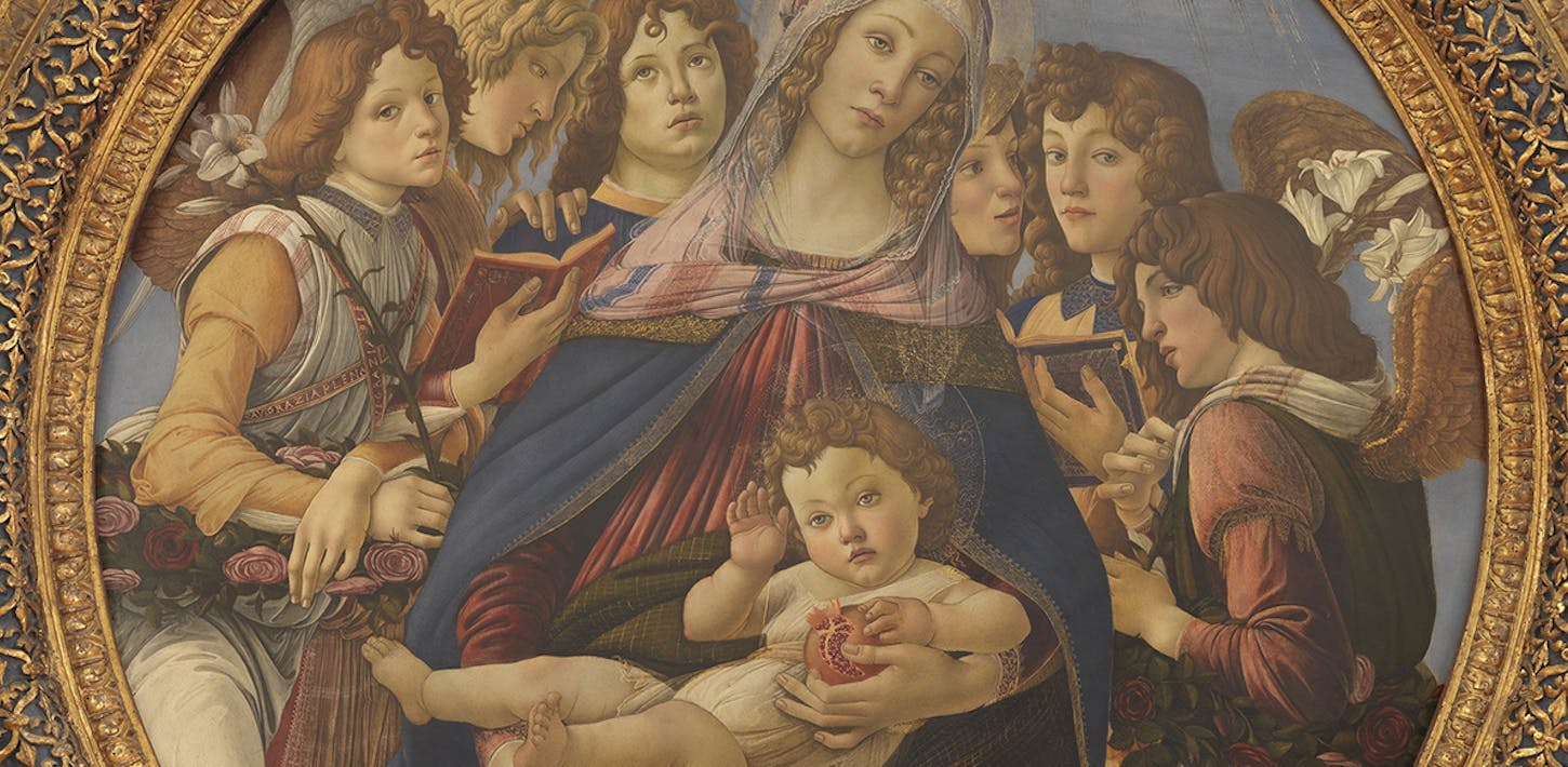 La Madonna della Melagrana di Botticelli