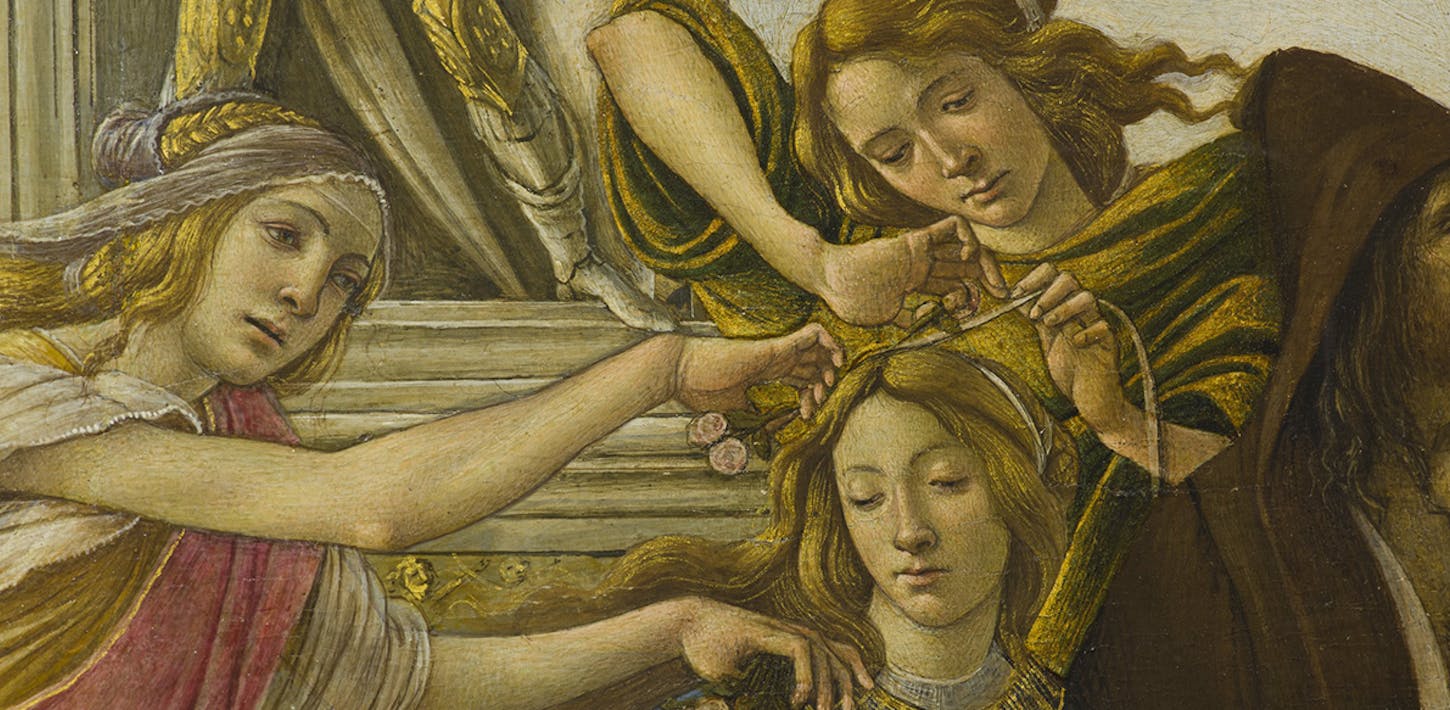 The Calumny by Botticelli