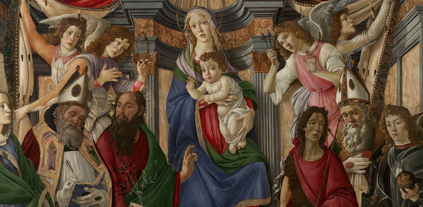 San Barnaba Altarpiece by Botticelli