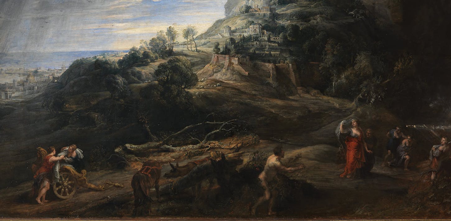 Ulysses on the Island of the Phaeacians by Pieter Paul Rubens
