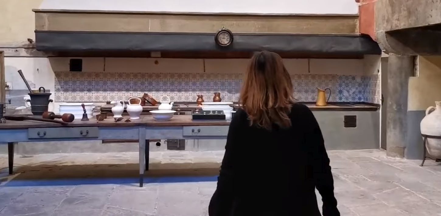 La cucina granducale di Palazzo Pitti