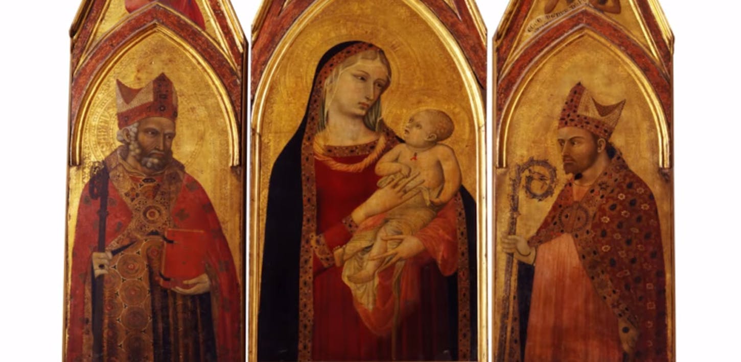 Il Trittico di San Procolo di Ambrogio Lorenzetti