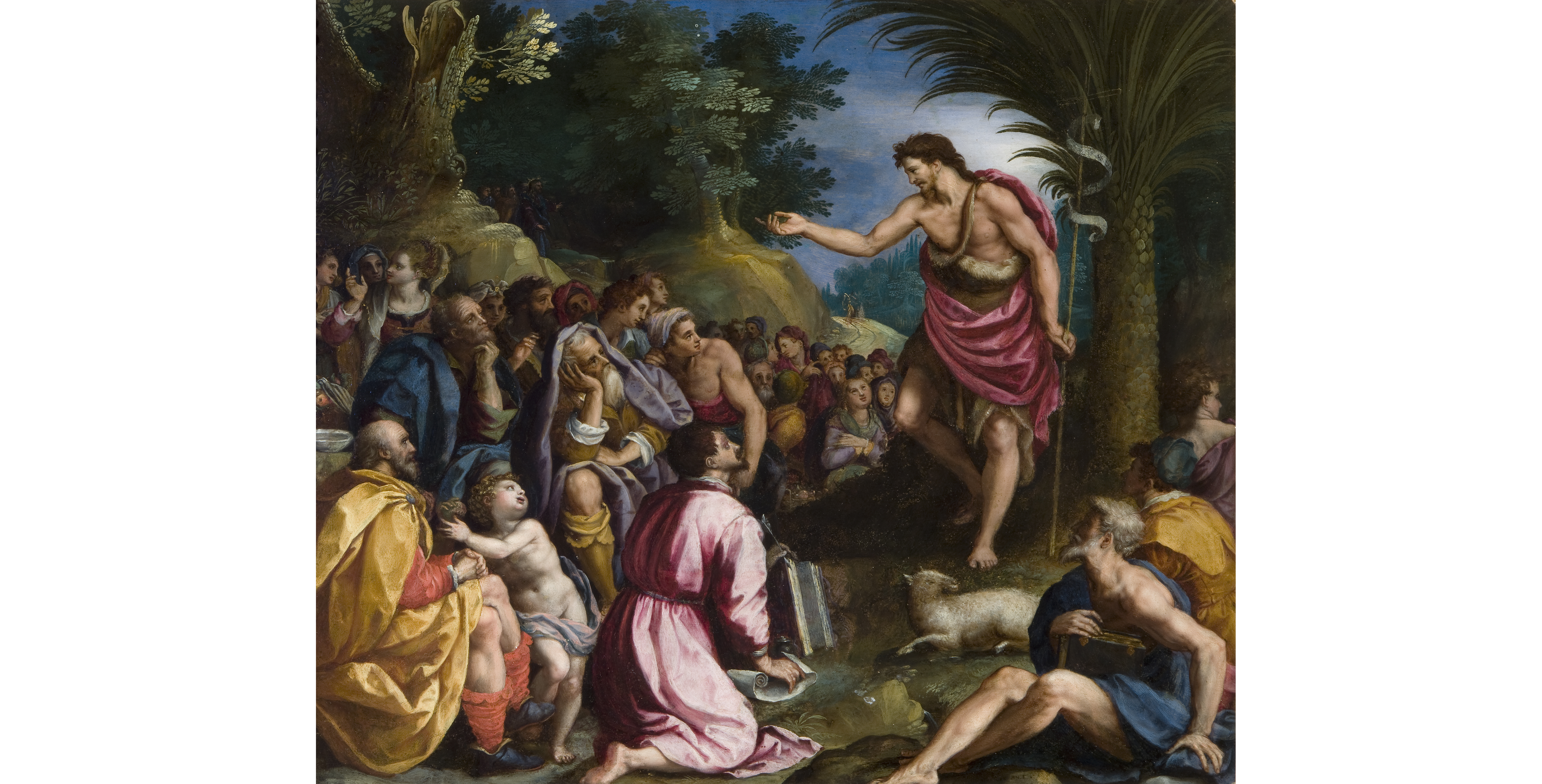 Il Santo che battezzò Cristo | Le Gallerie degli Uffizi