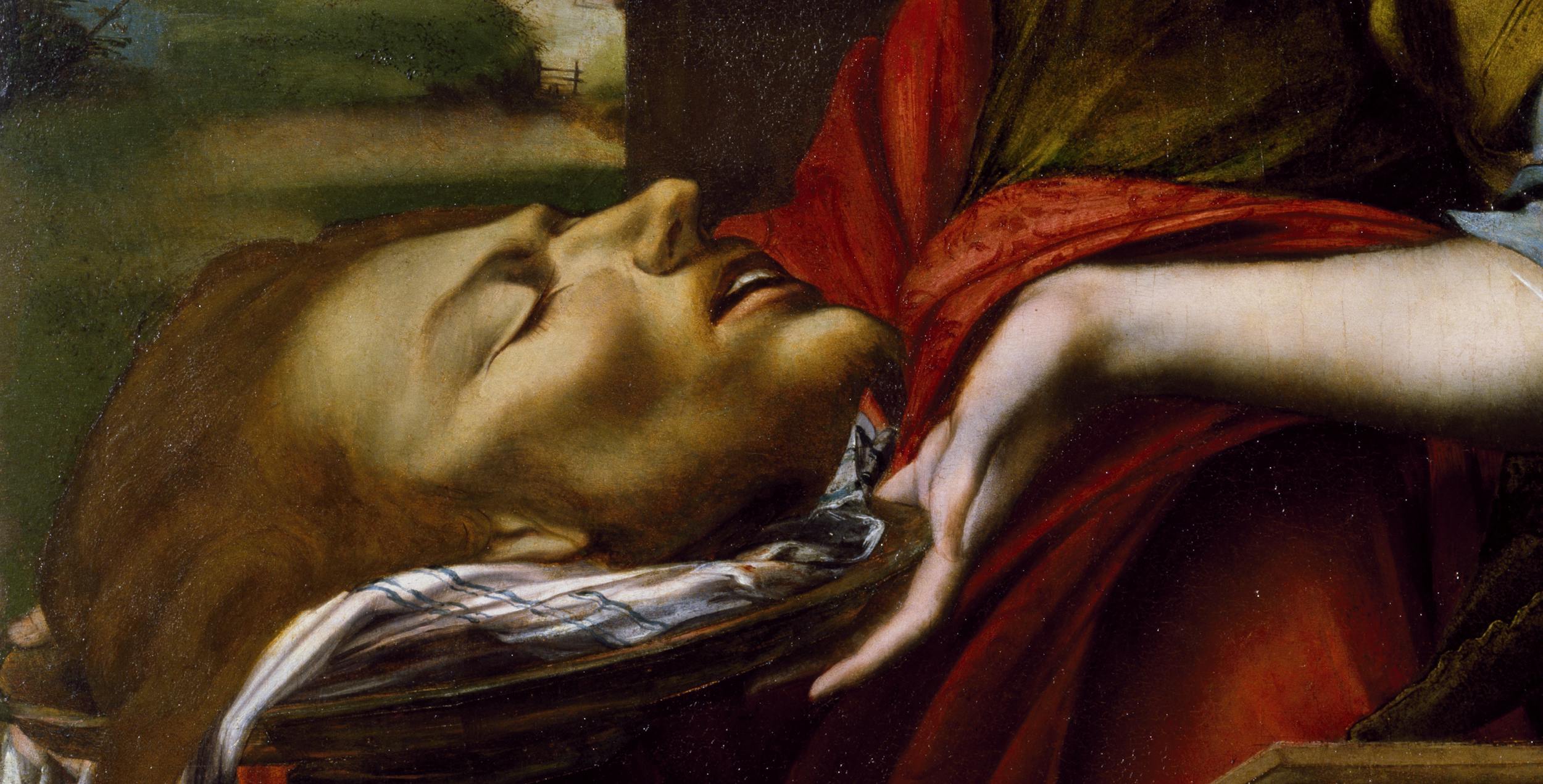 Il Santo che battezzò Cristo Le Gallerie degli Uffizi Il Santo che battezzò Cristo Le Gallerie degli Uffizi