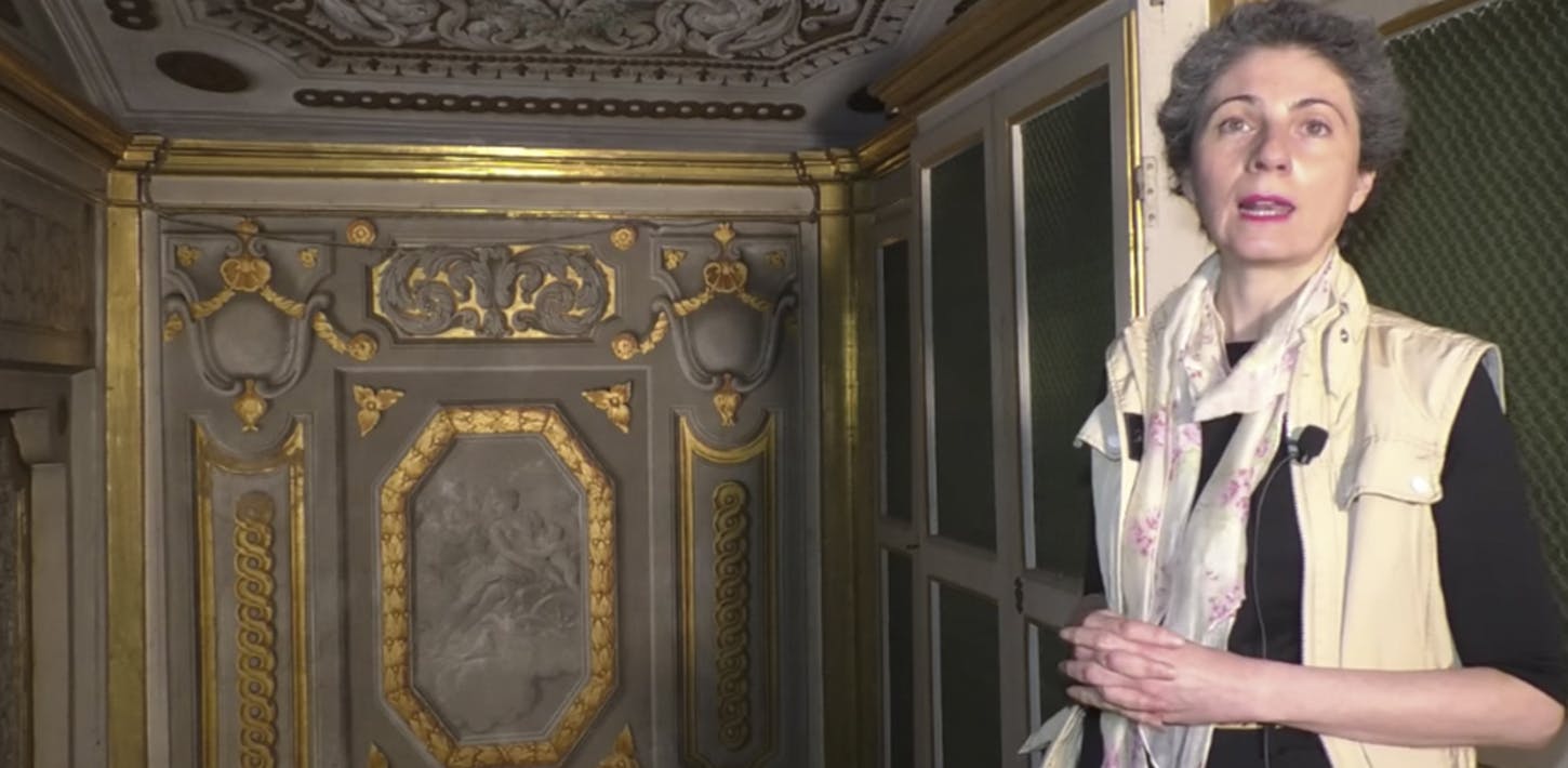 Gli Appartamenti Imperiali e Reali - L'alcova del Gran Principe Ferdinando