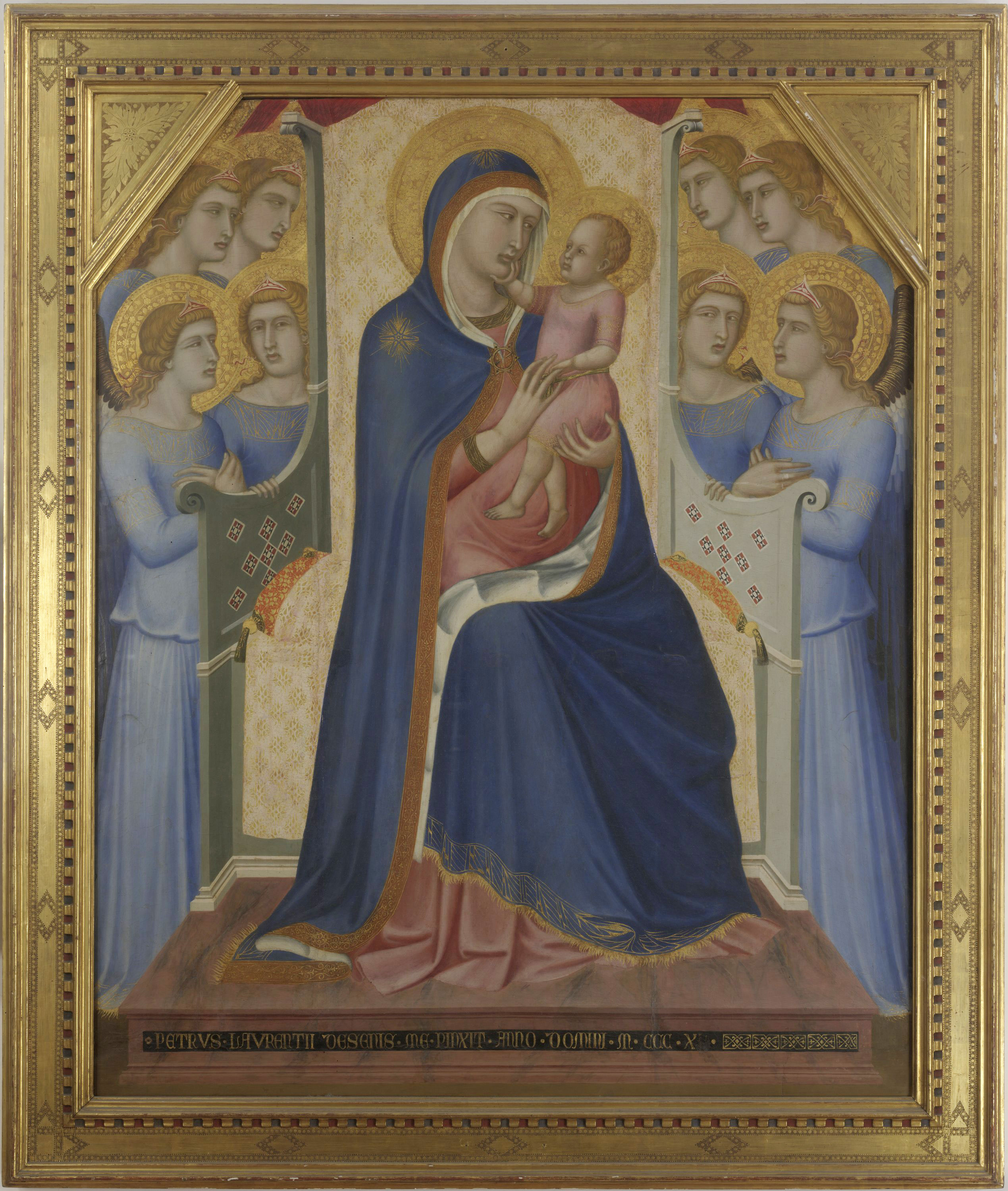 Birth Of The Virgin Pietro Lorenzetti