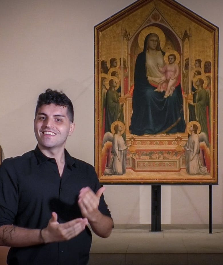 Uffizi in Sign Language