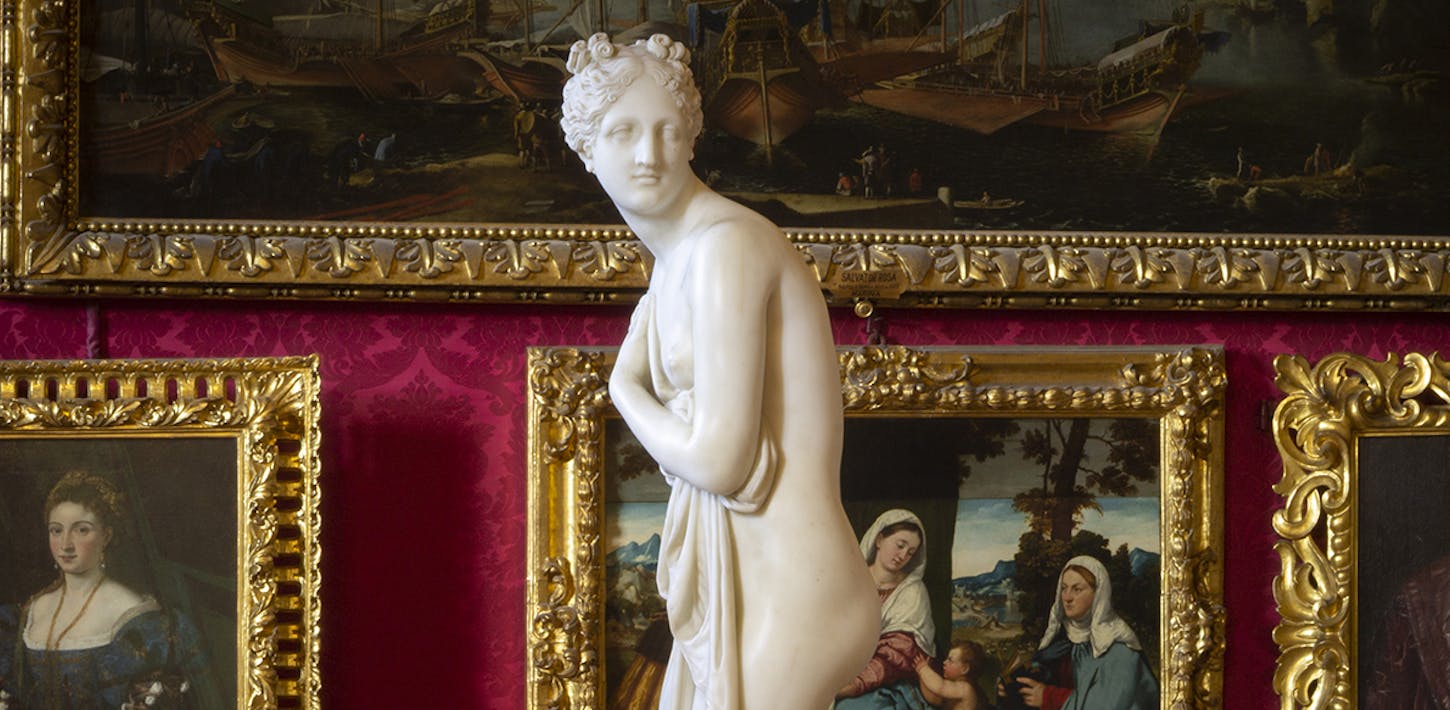 La Venere Italica di Canova in diretta da Palazzo Pitti