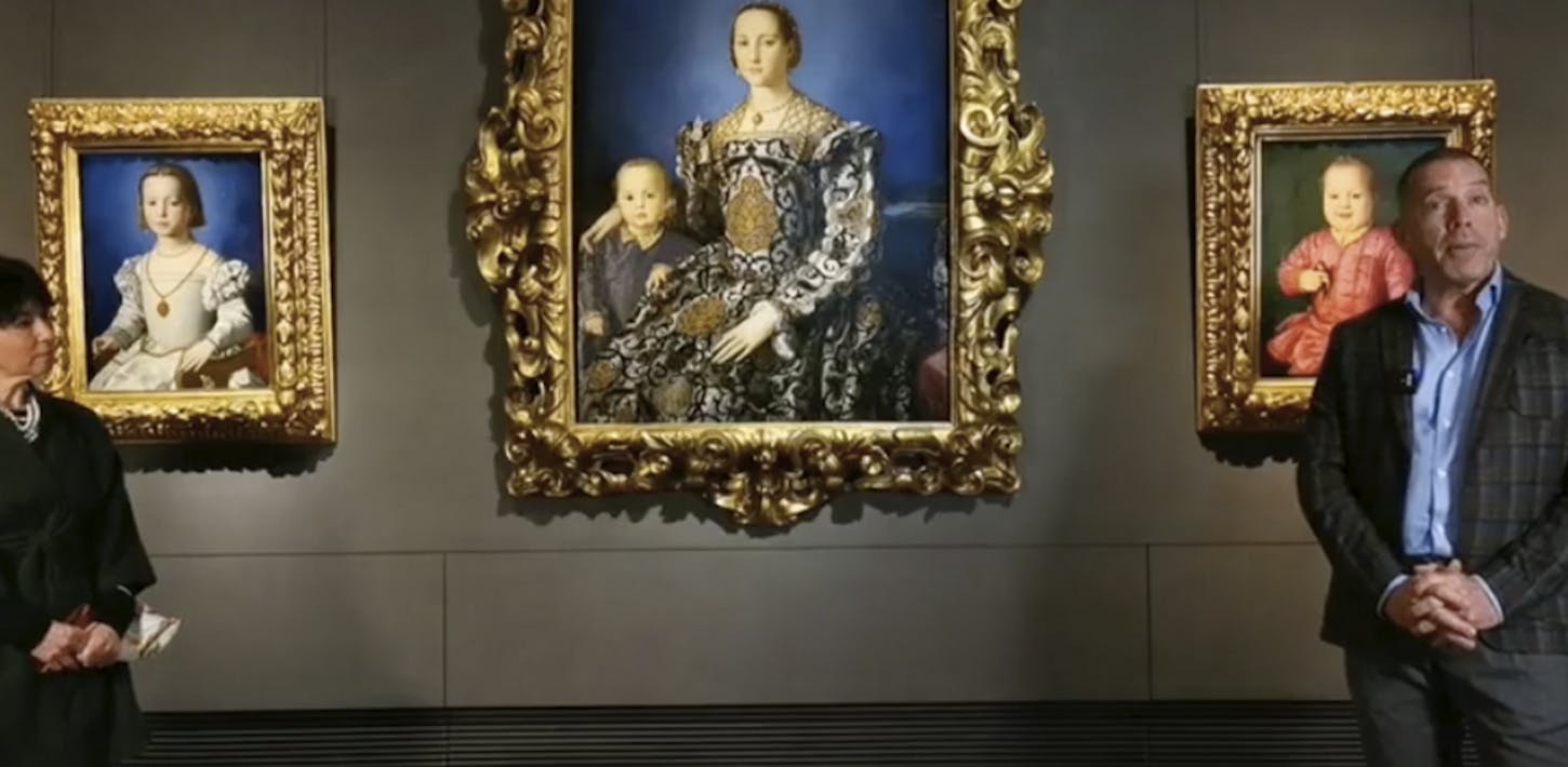 Il Ritratto Eleonora di Toledo di Bronzino