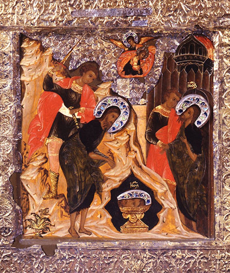 Icona Decollazione di san Giovanni Battista