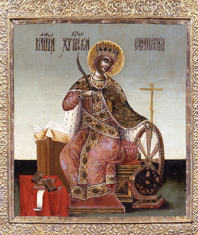 Icona Santa Caterina d’Alessandria martire