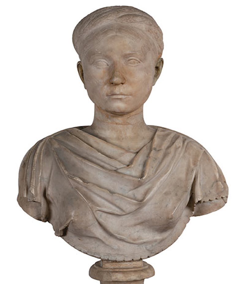 Portrait of an anonymous woman from the age of Hadrian