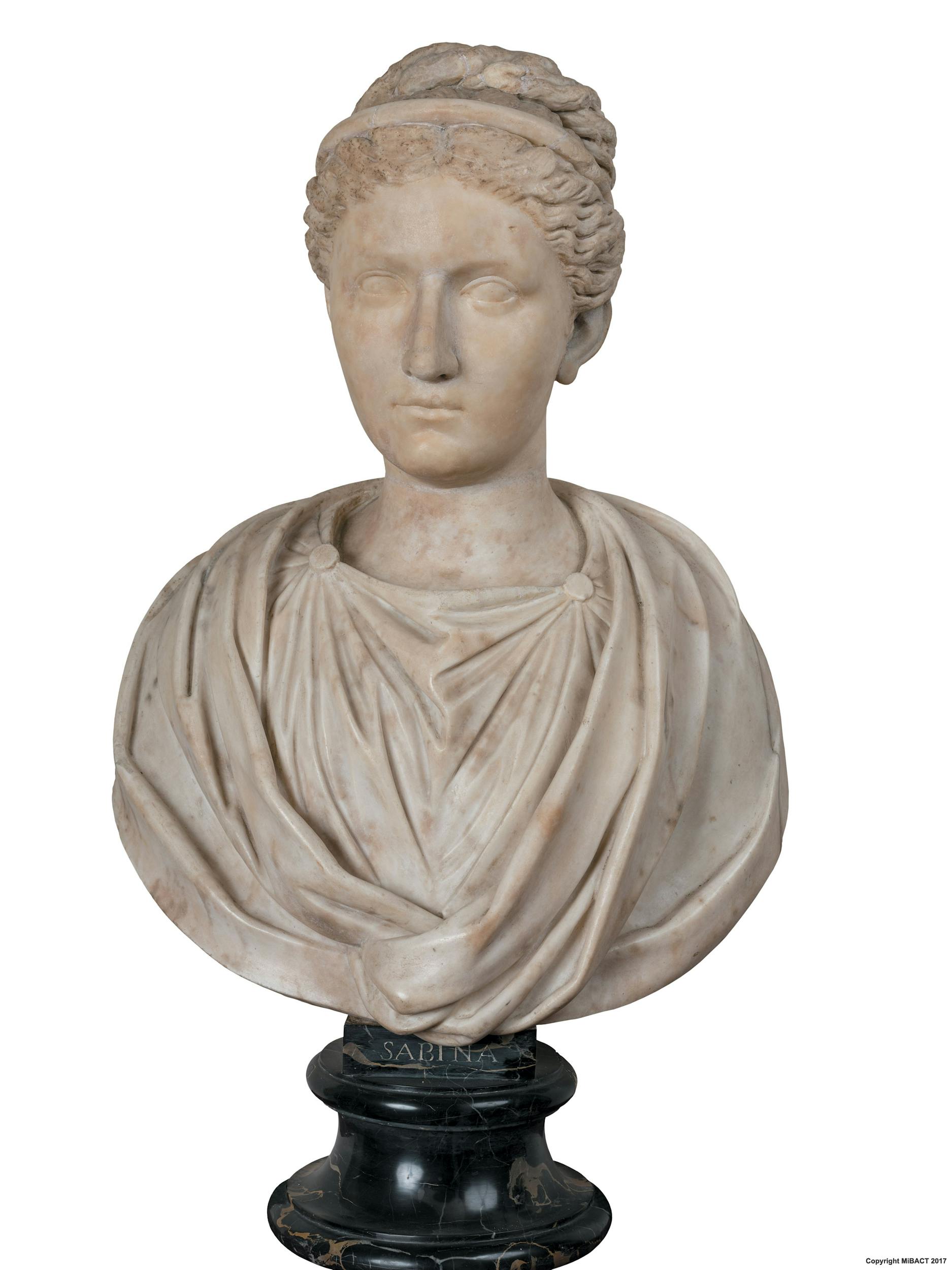 Ritratto di Vibia Sabina Opere Le Gallerie degli Uffizi