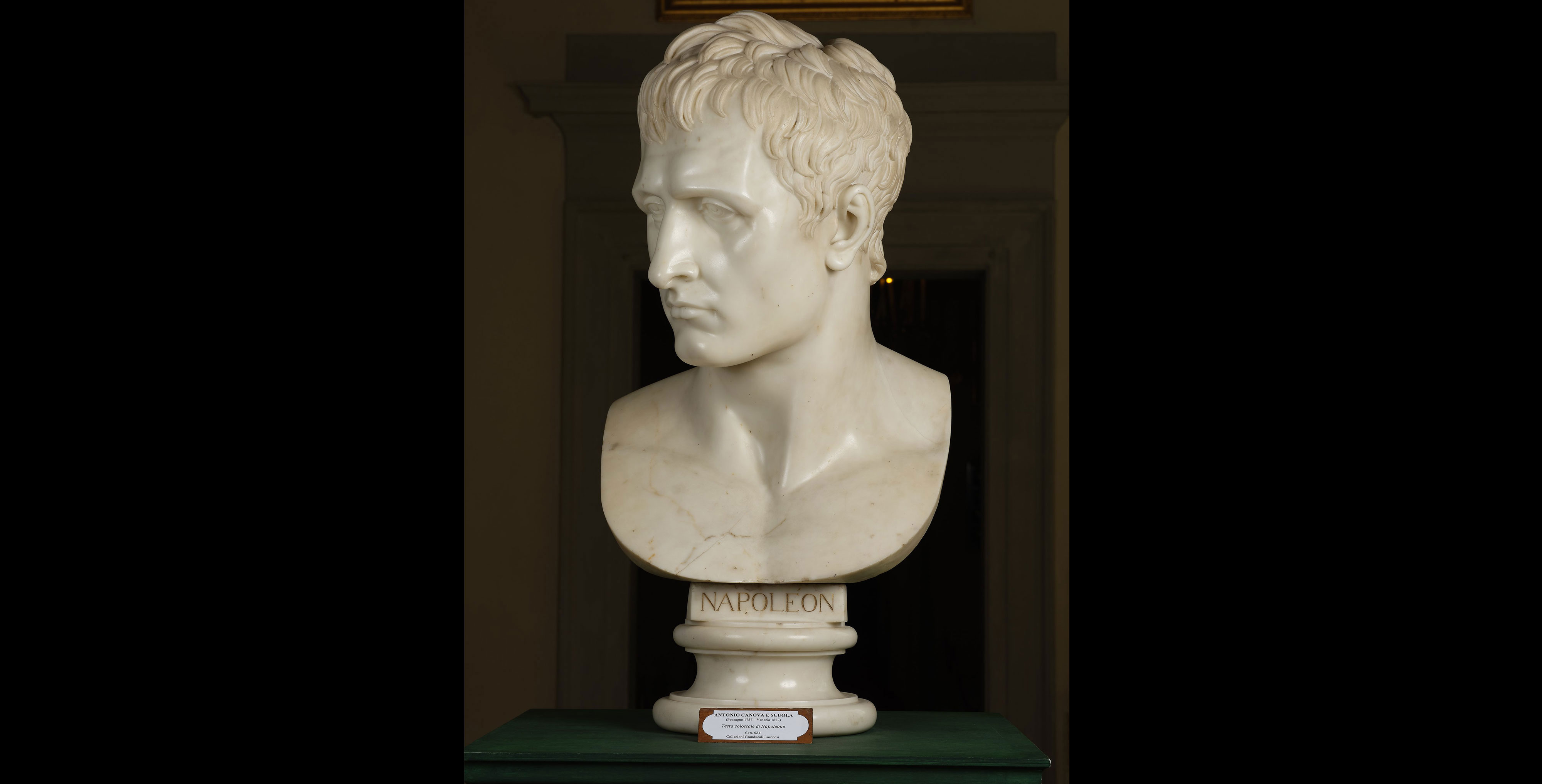 Riproduzione Busto Napoleon Colore Bianco 17/11,5/7 cm 