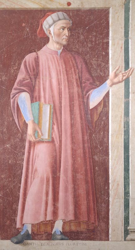 Andrea del Castagno, Ritratto di Dante Alighieri 1450