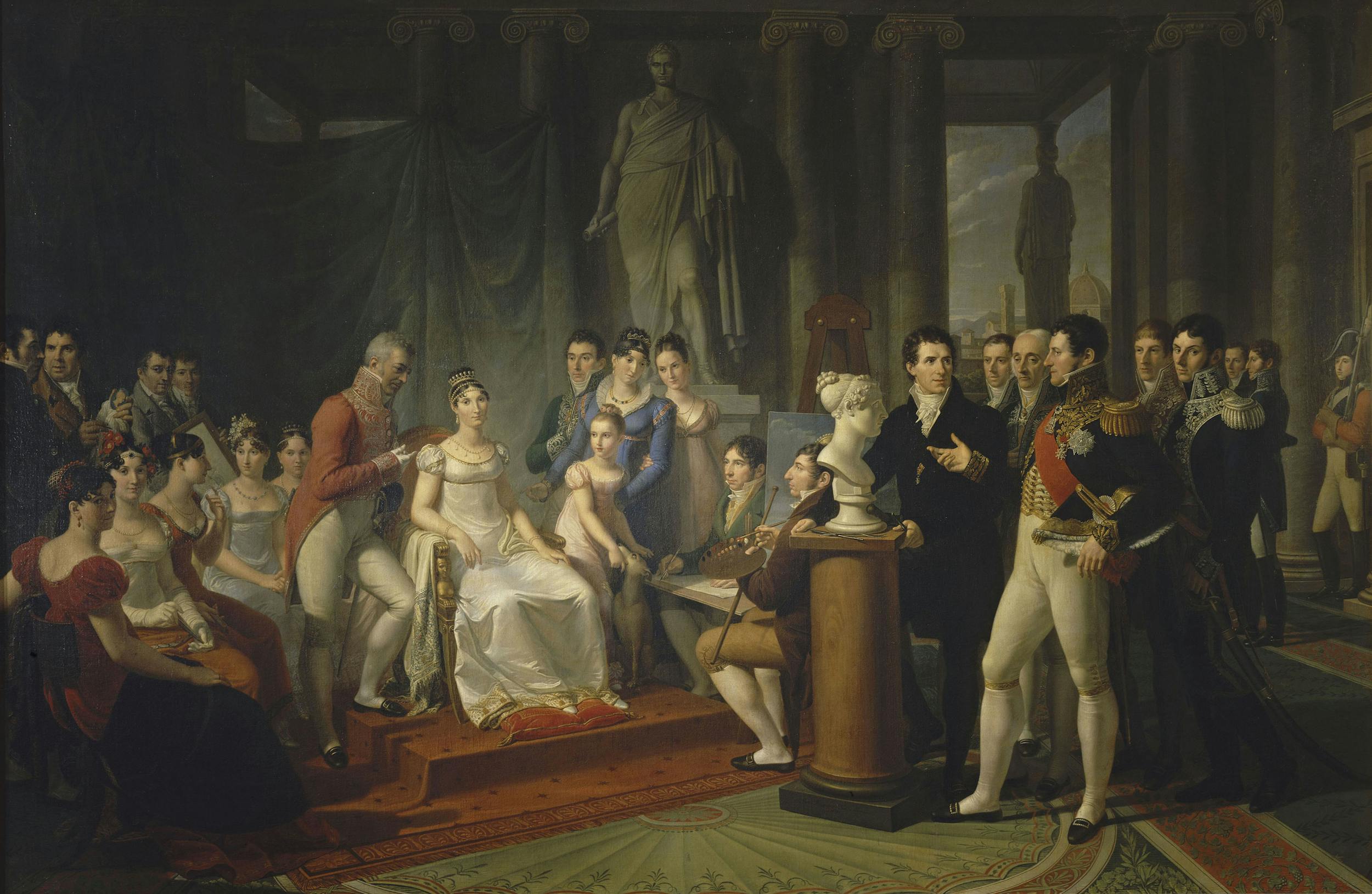 Elisa Baciocchi e la sua corte genesi di un dipinto. Le Gallerie degli Uffizi Elisa Baciocchi e la sua corte genesi di un dipinto. Le Gallerie degli Uffizi